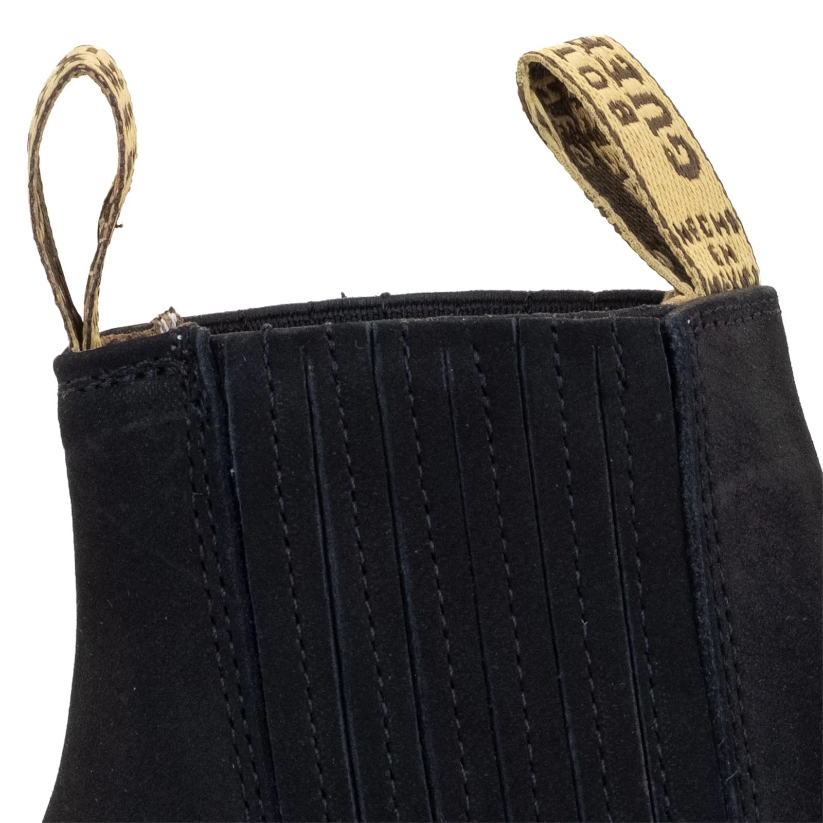 BOTIN GUERRERO CUADRADO NOBUCK NEGRO