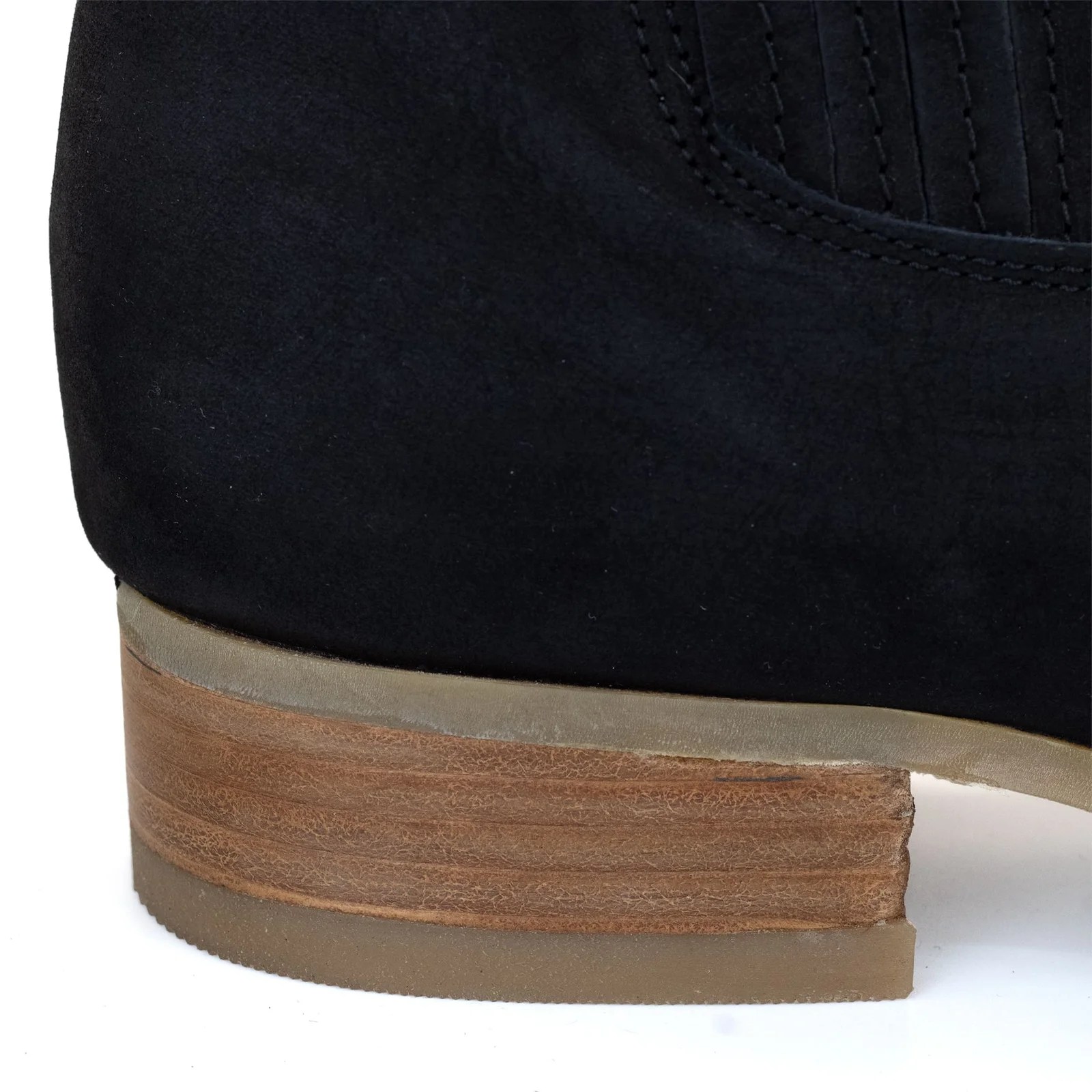 BOTIN GUERRERO REDONDO NOBUCK NEGRO