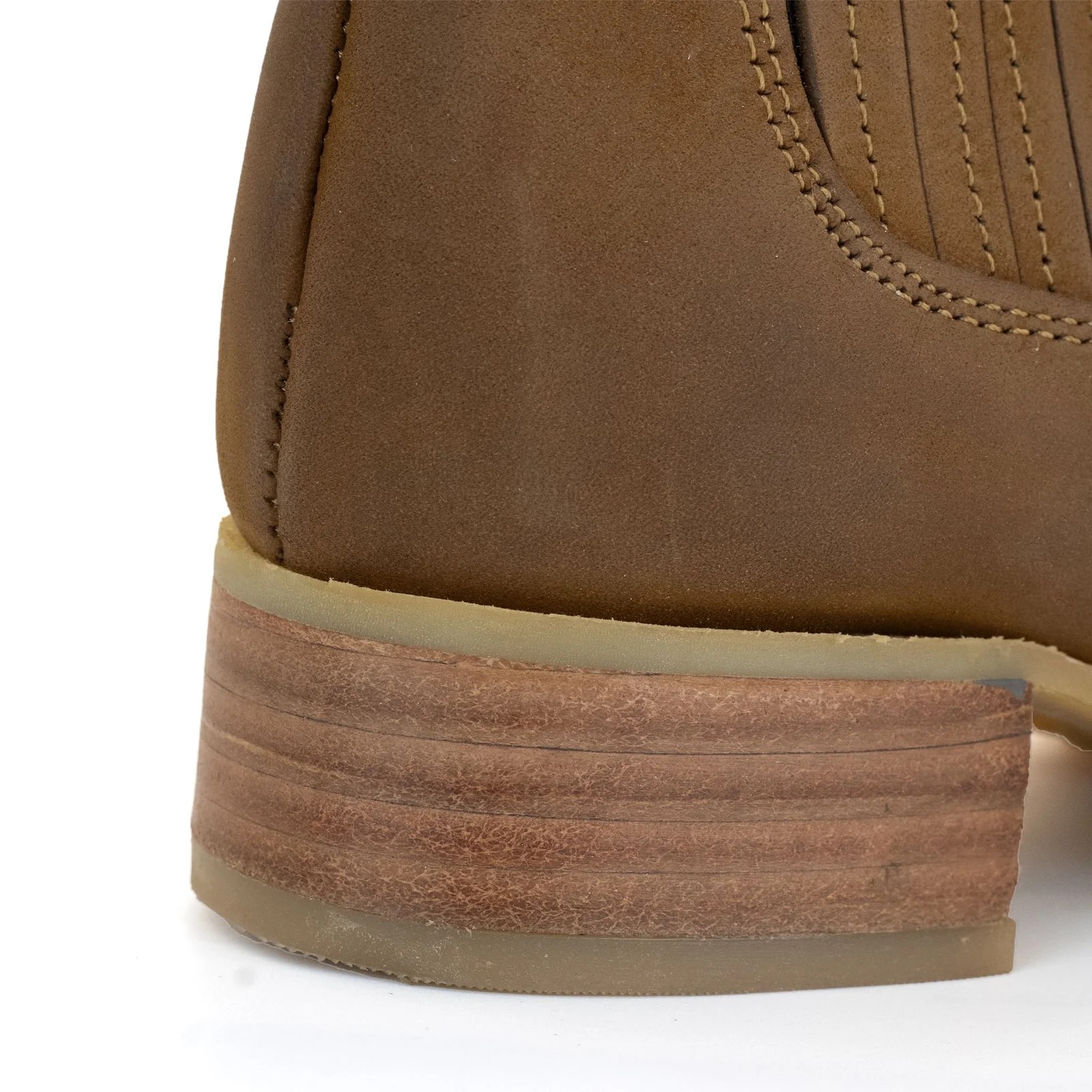BOTIN GUERRERO CUADRADO NOBUCK ORO