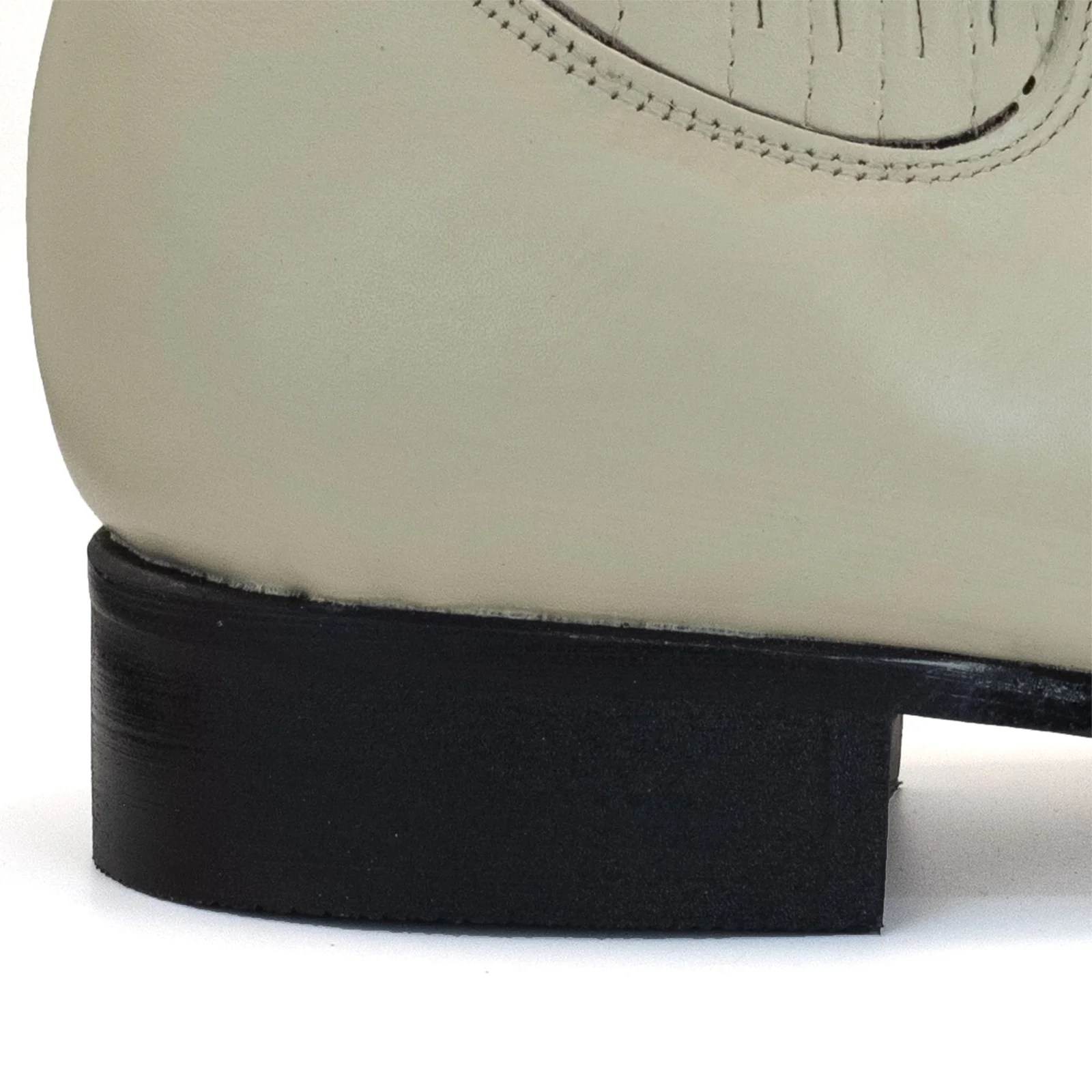 BOTIN RAMÍREZ CHARRO DE PIEL CON SUELA DE NEOLITE HUESO