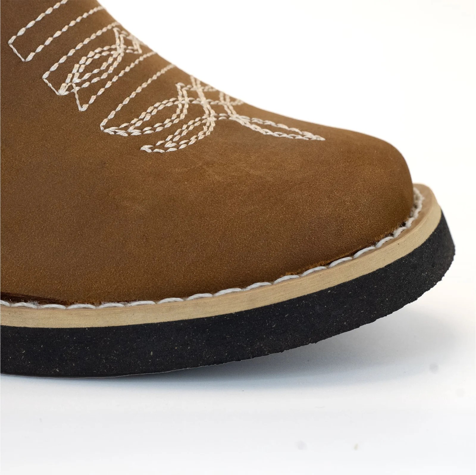 BOTIN GUERRERO CUADRADO NOBUCK ORO