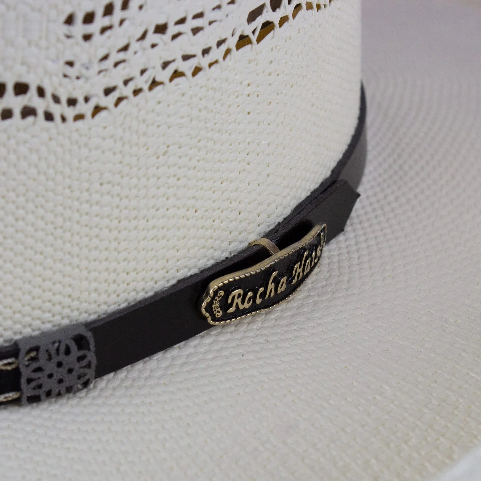 SOMBRERO ROCHA HATS 15X BANGORA CUERNOS CHUECOS NATURAL