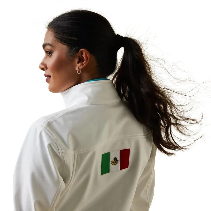 CHAMARRA ARIAT TEAM MEXICO BLANCA