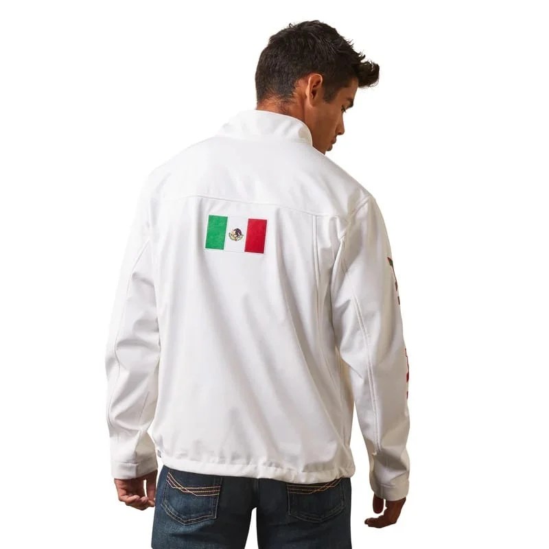 CHAMARRA ARIAT TEAM MEXICO BLANCO