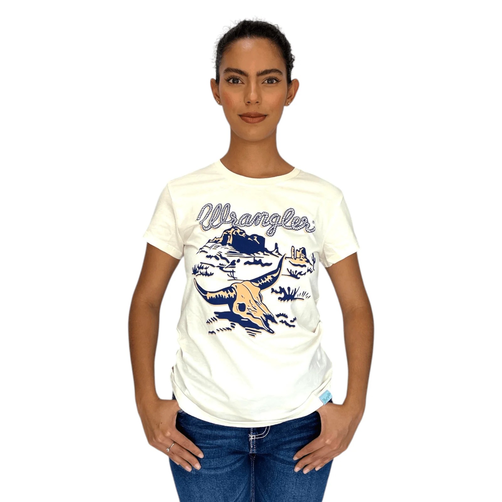 PLAYERA DE DAMA WRANGLER SPIRIT OF THE WEST.