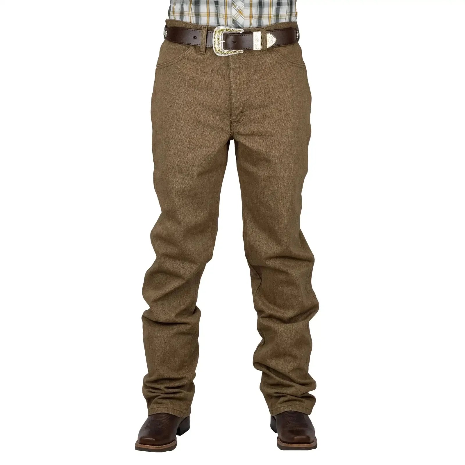 PANTALON WRANGLER SLIM-FIT ORO