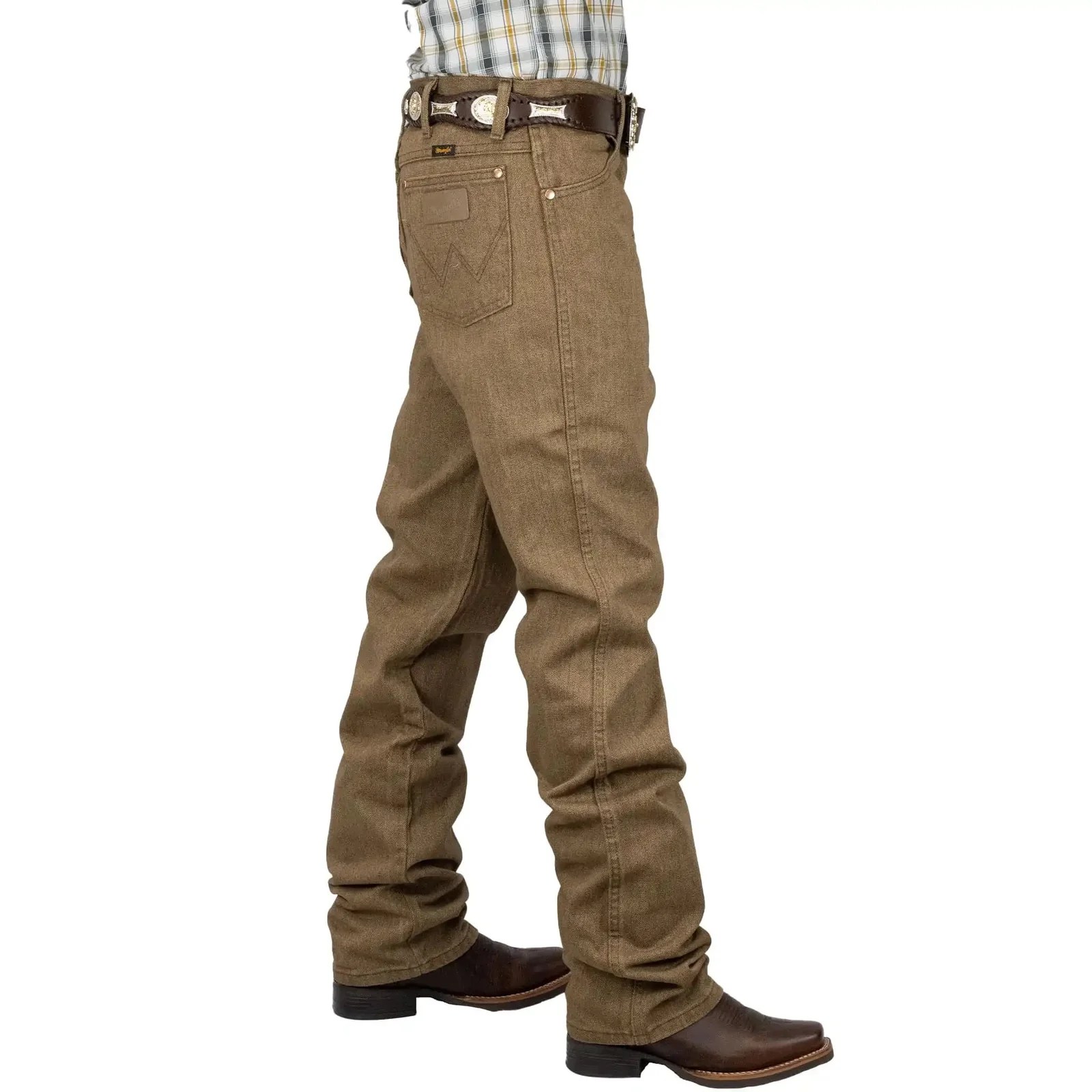 PANTALON WRANGLER SLIM-FIT ORO