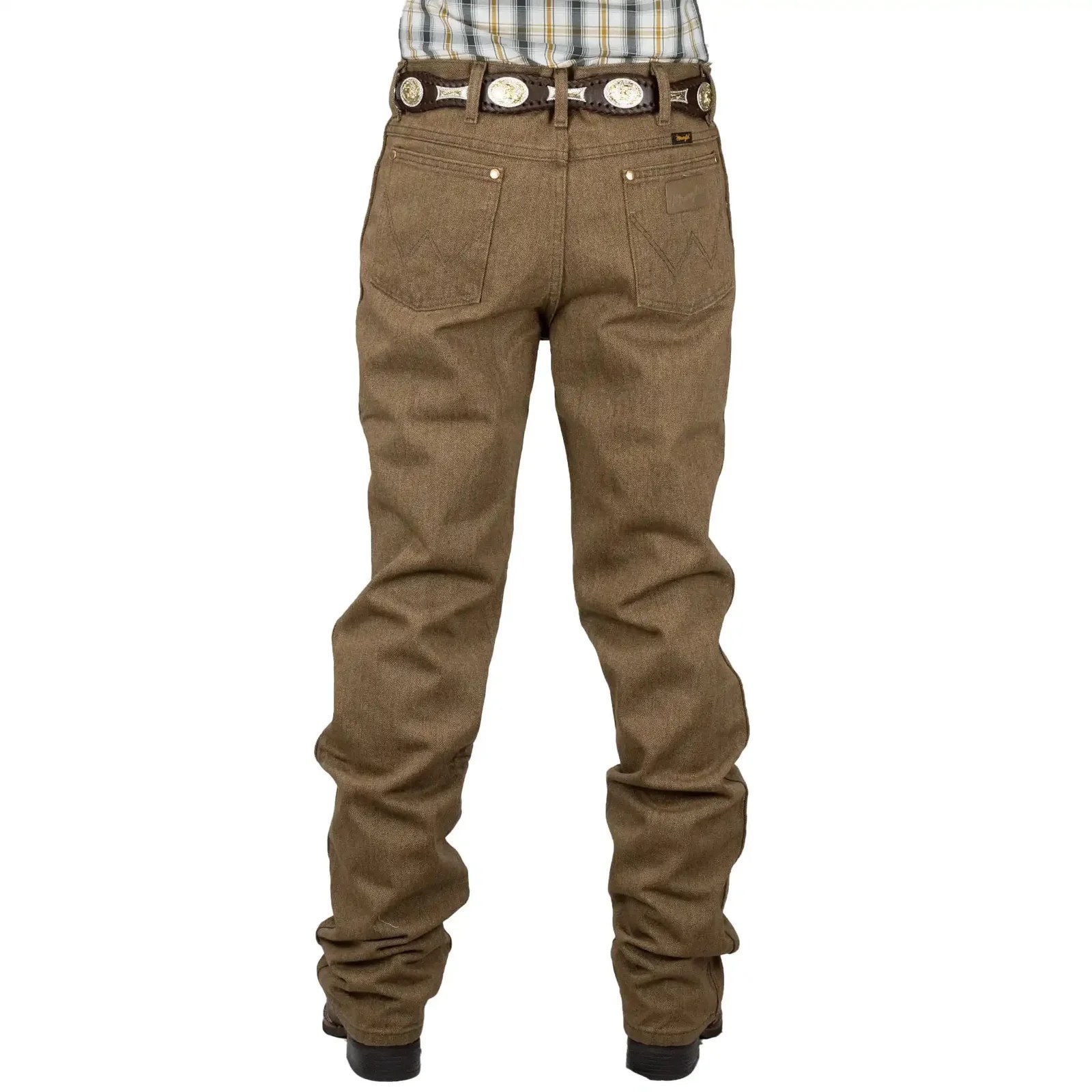 PANTALON WRANGLER SLIM-FIT ORO