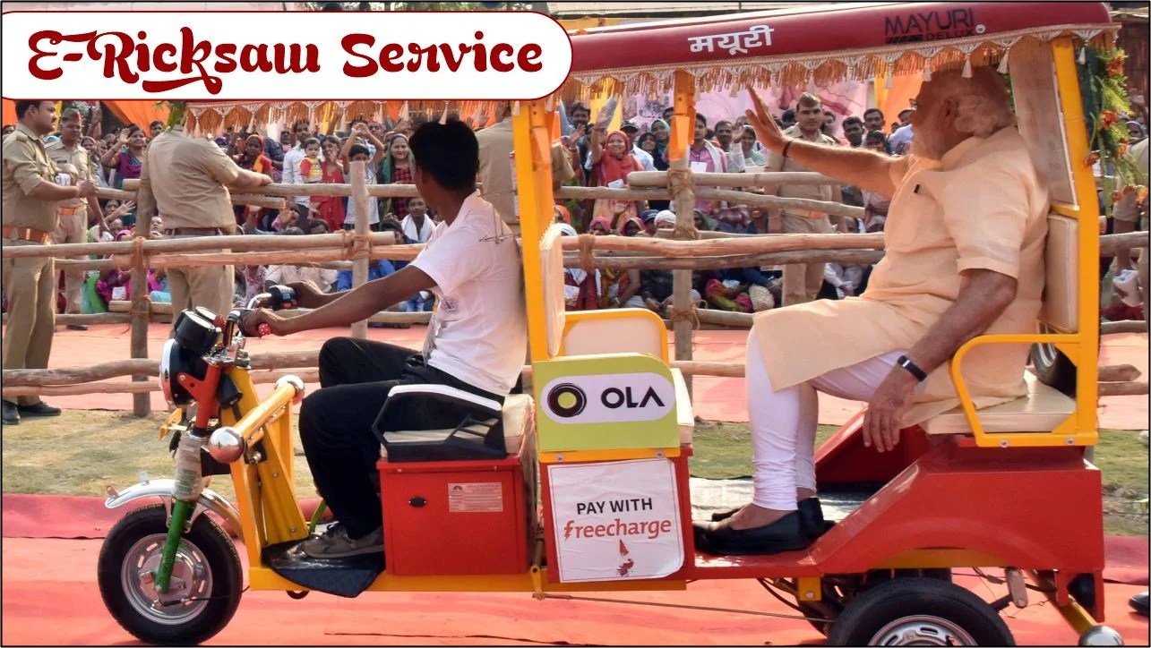 E Ricksaw Service Varanasi Best
