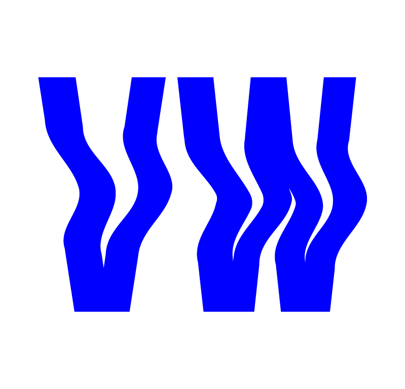 Variable West "VW" logo