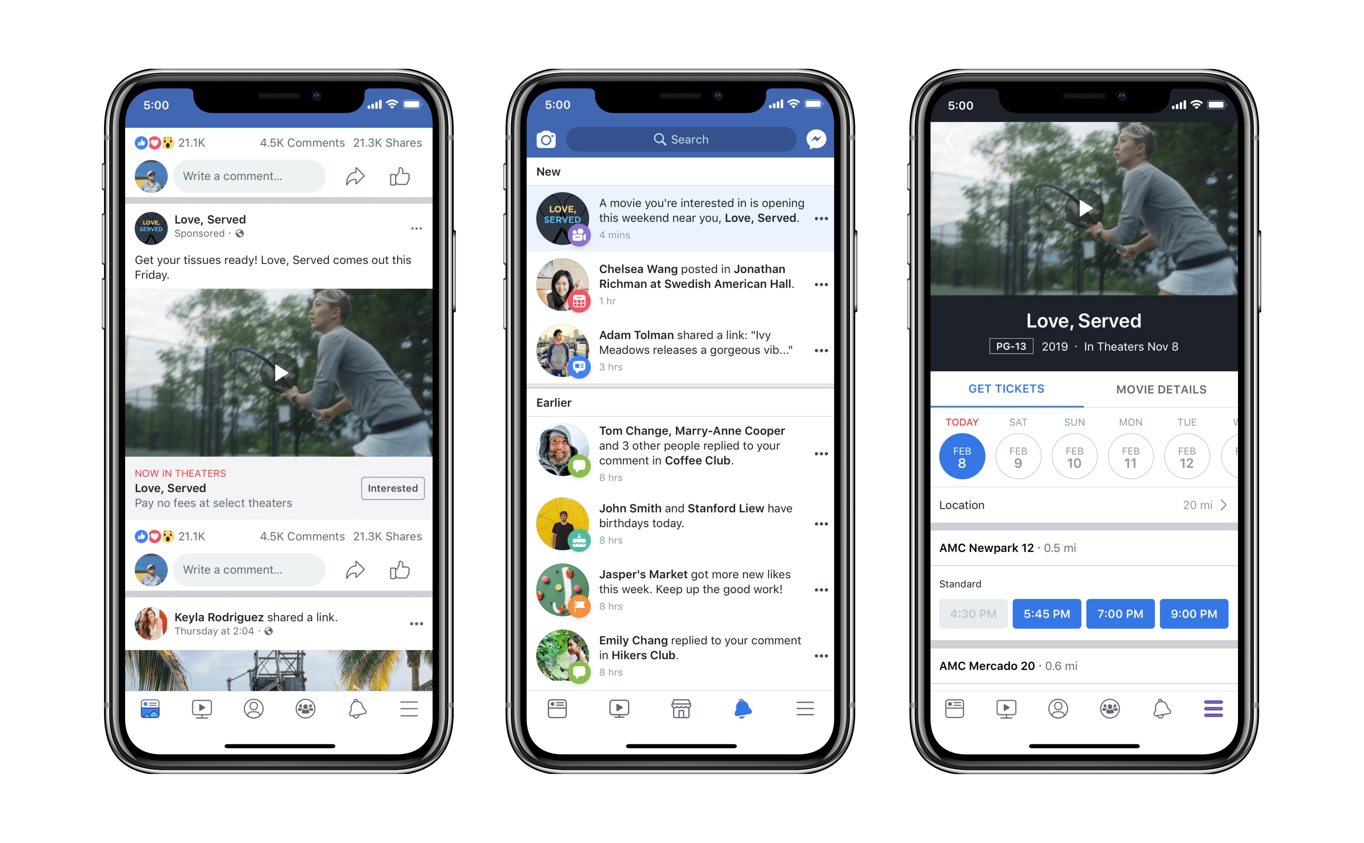 If we do not want to search a lot among. Facebook Movie Ads Now Include Premiere Reminders Showtime Lookups Variety