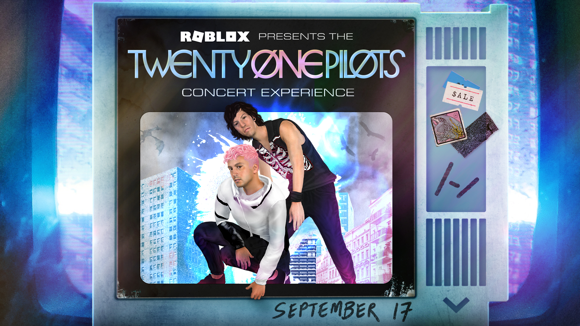 Twenty One Pilots To Stage Elaborate Roblox Concert Experience Roblox Presents Twenty One Pilots 
