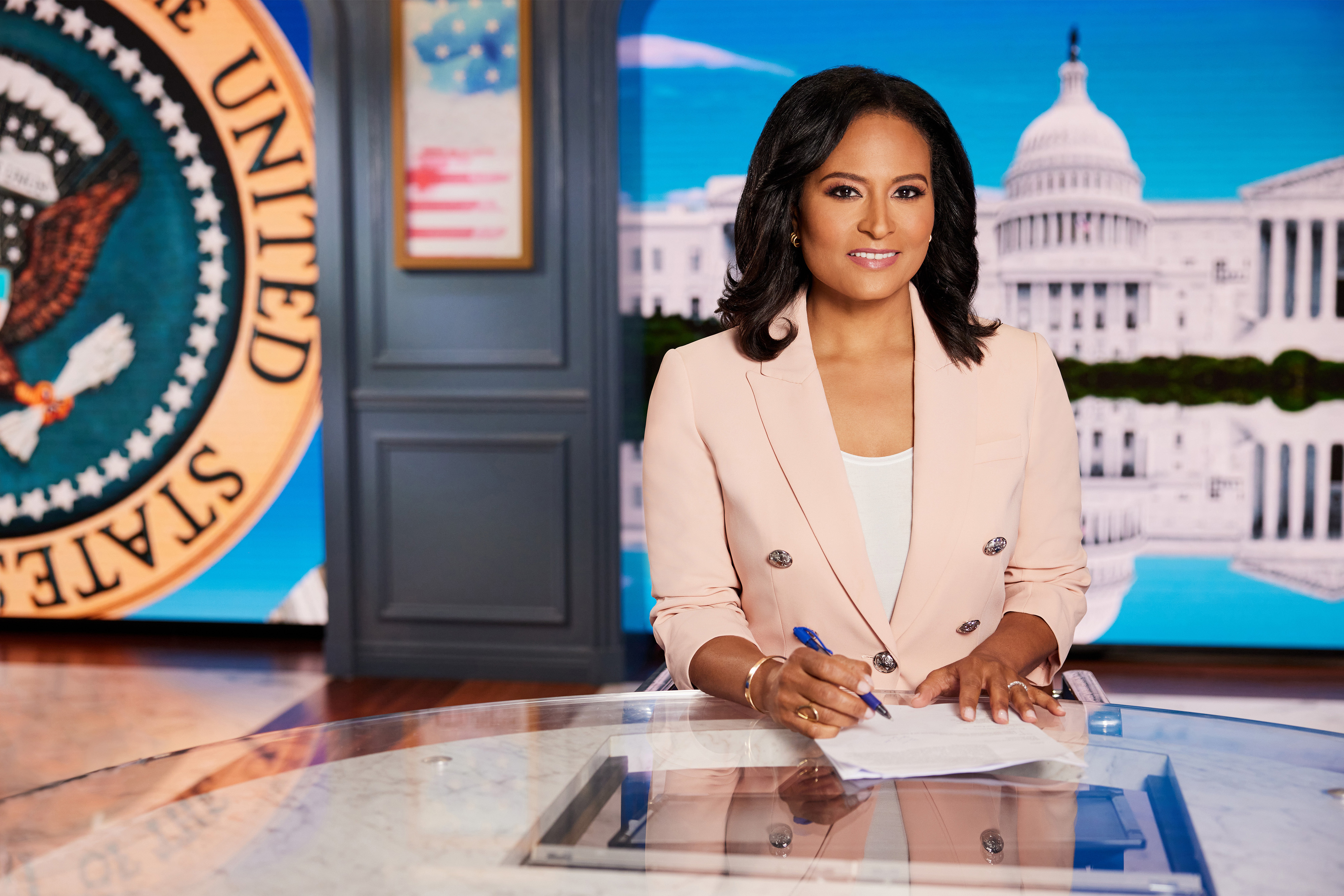 President Trump Calls For FCC Punishment of NBC News’ Kristen Welker Following Promotional ‘Meet the Press’ Banter President Trump Calls For FCC Punishment of NBC News’ Kristen Welker Following Promotional ‘Meet the Press’ Banter