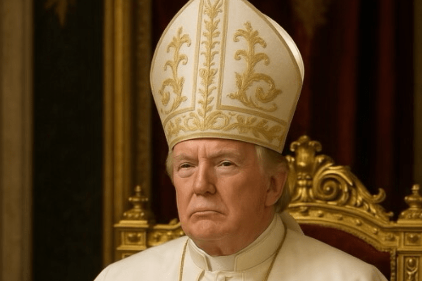 Pope Trump President Posts Ai Generated Image Of Himself As Next Pope