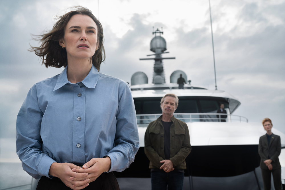 Keira Knightley in Netflix Yacht Murder