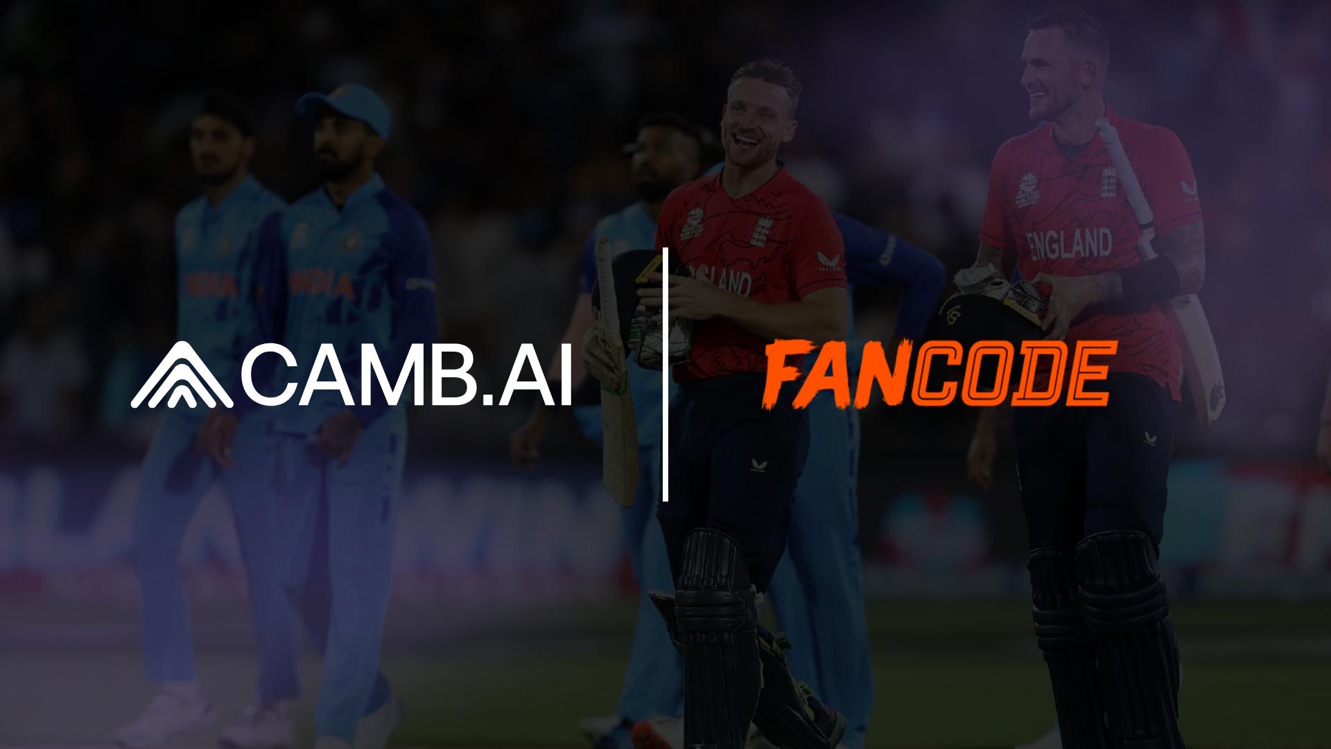 Camb AI Partners With FanCode, The India Today Group to Bring Real Time Translation to Indian News and Sports