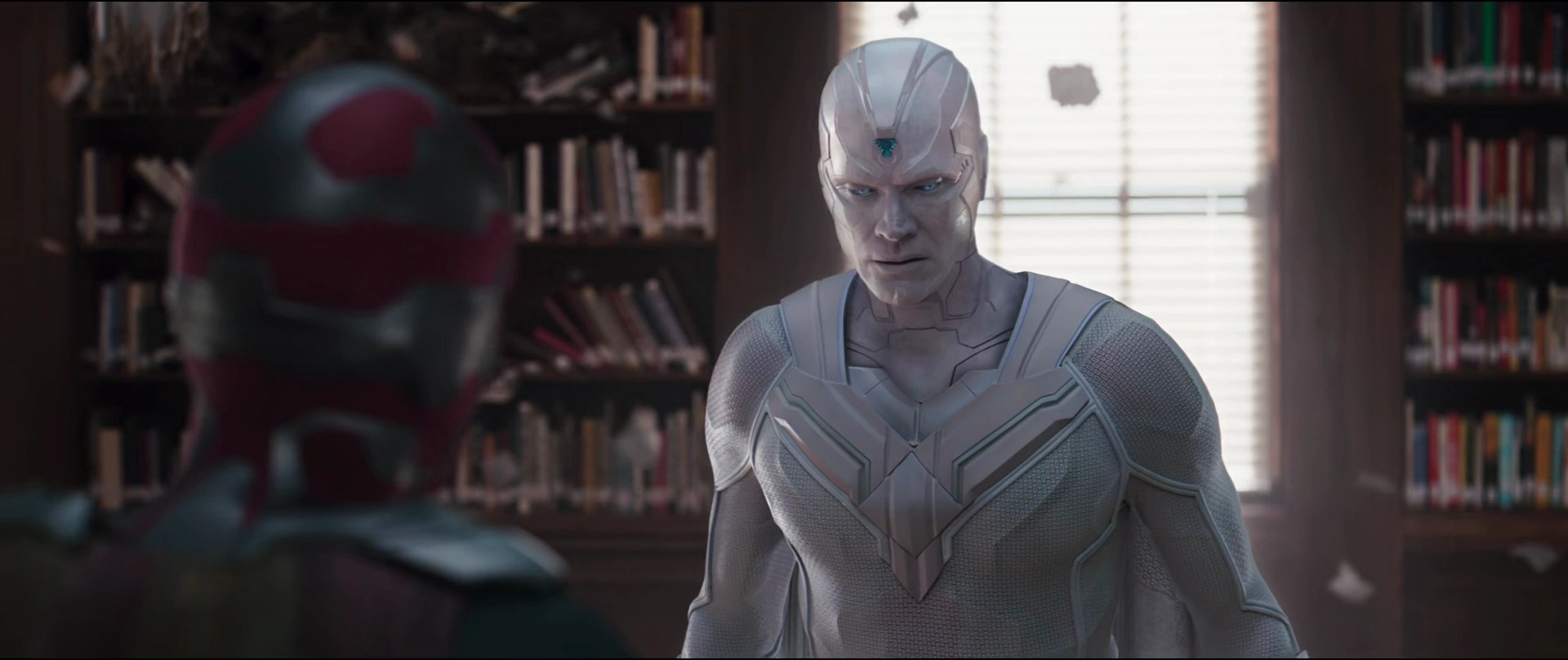 ‘Vision Quest’ Footage: Paul Bettany Stars as White Vision Alongside Ultron, Human Versions of Jarvis and Friday — Plus His Son Tommy