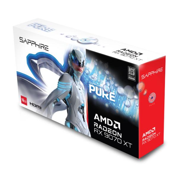 SAPPHIRE PURE Radeon RX 9070 XT 新品未開封 Buy Sapphire PURE AMD Radeon RX 9070 XT 16GB GDDR6 Graphics Card