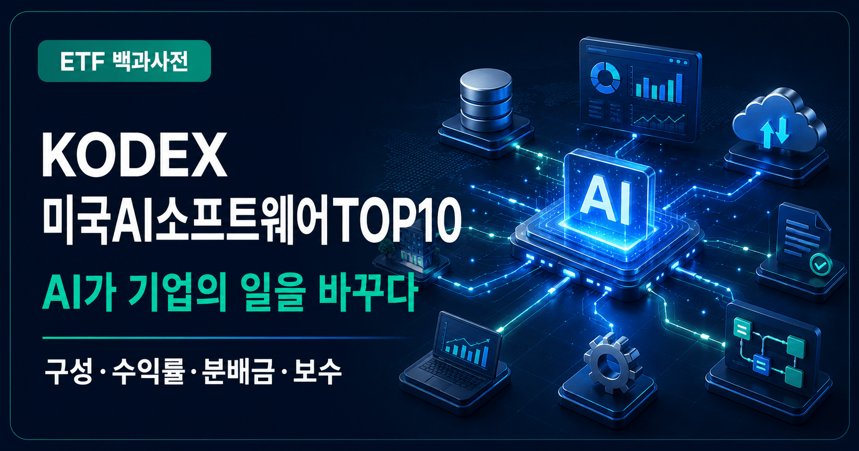KODEX 미국AI소프트웨어TOP10 ETF란? 구성종목·수익률 총정리