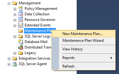 Schedule Automatic Backup in SQL Server 2012 -Part1