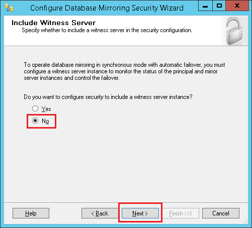 SQL Server - Database Mirroring for Disaster-Recovery Solution