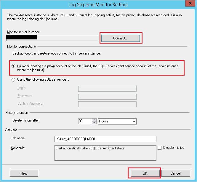 SQL Server -Log shipping for Disaster-Recovery Solution