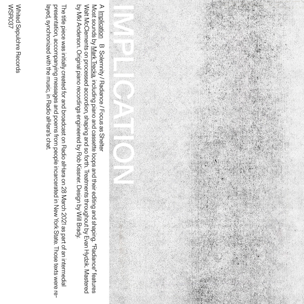 Artwork for Implication by Mark Trecka