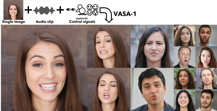 how microsoft VASA-1