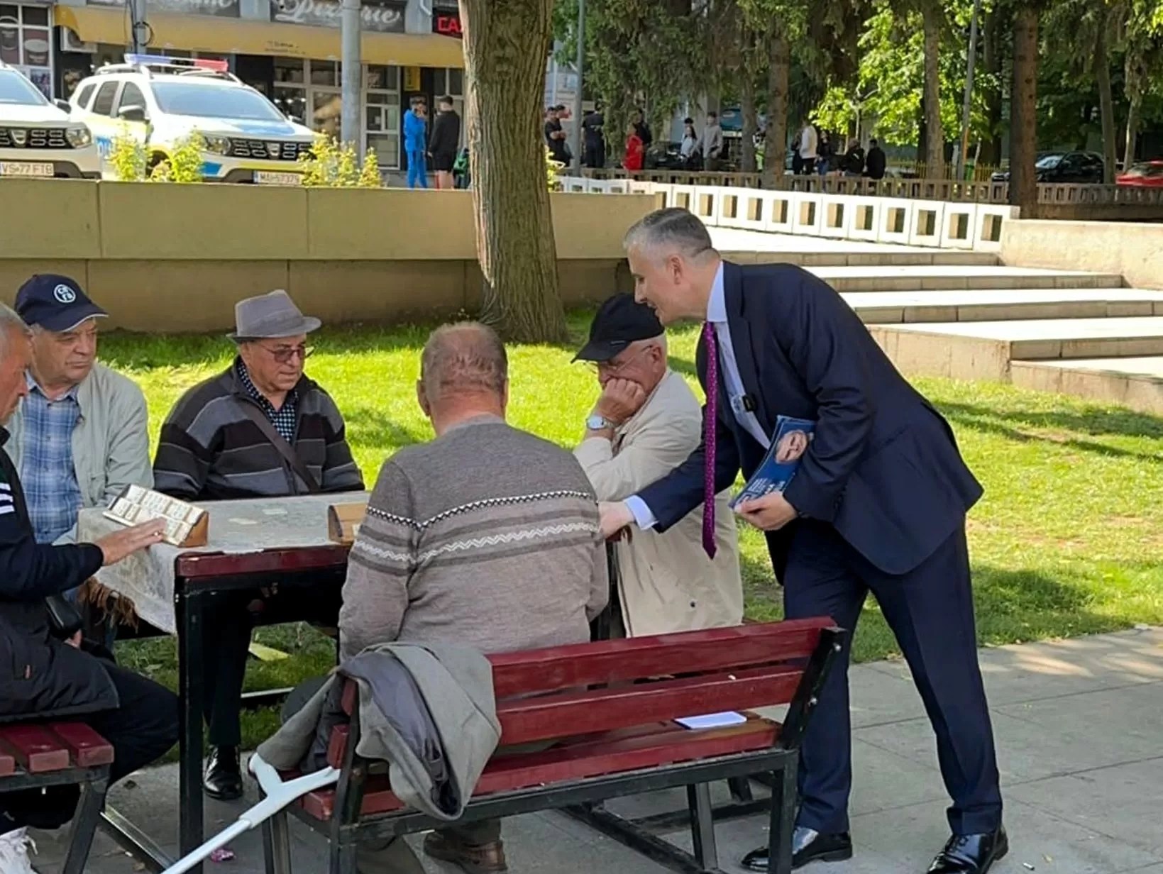 Marius Arcăleanu (ADU) în campanie electorală la Gura Bustei: ”Să știe toți vasluienii adevărul!”