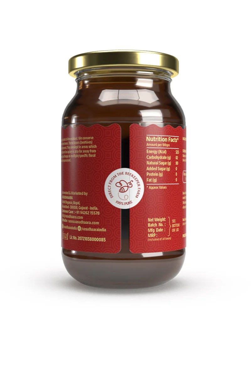 multifloral flavored honey