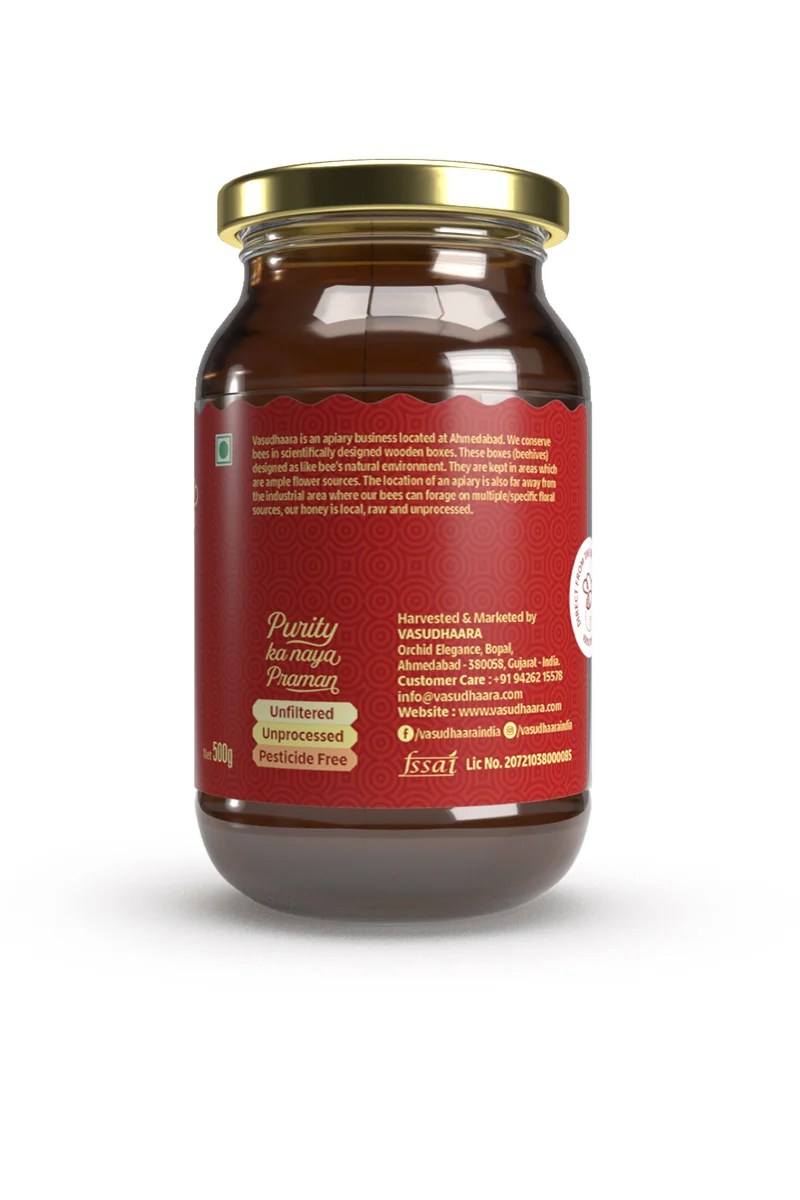 multifloral flavored honey