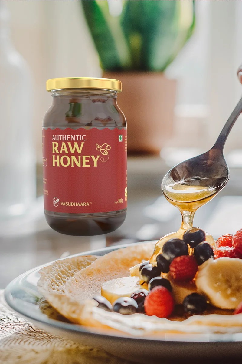 multifloral flavored honey