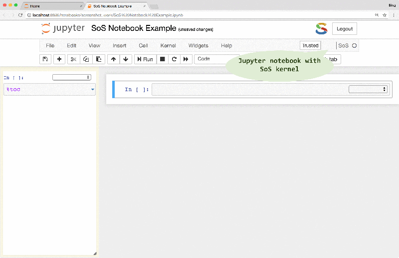 Github Vatlab Sos Notebook Multi Language Jupyter Notebook - HD Gradient Backgrounds for Desktop