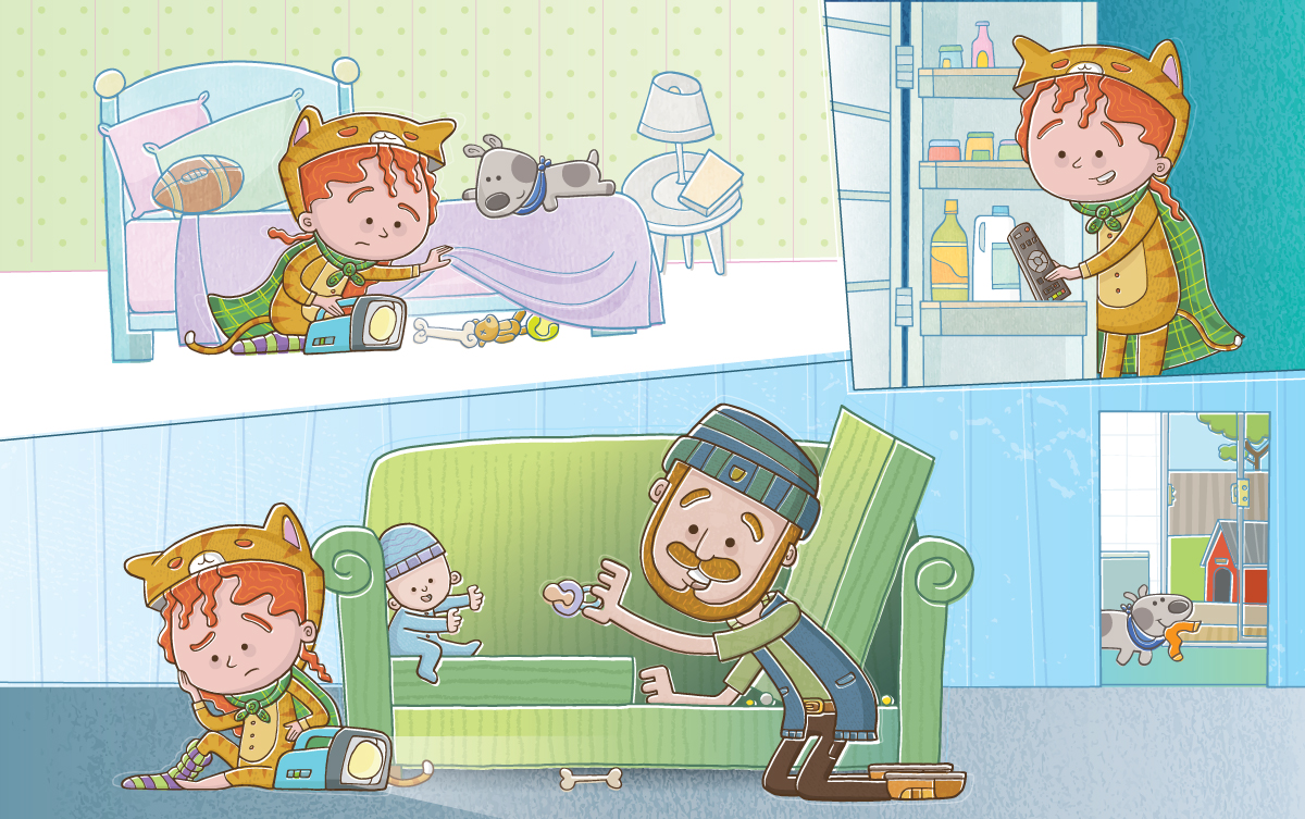 ©2017 Vaughan Duck Looking for a missing sock