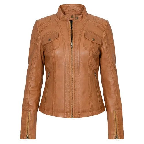 womens leather jacket