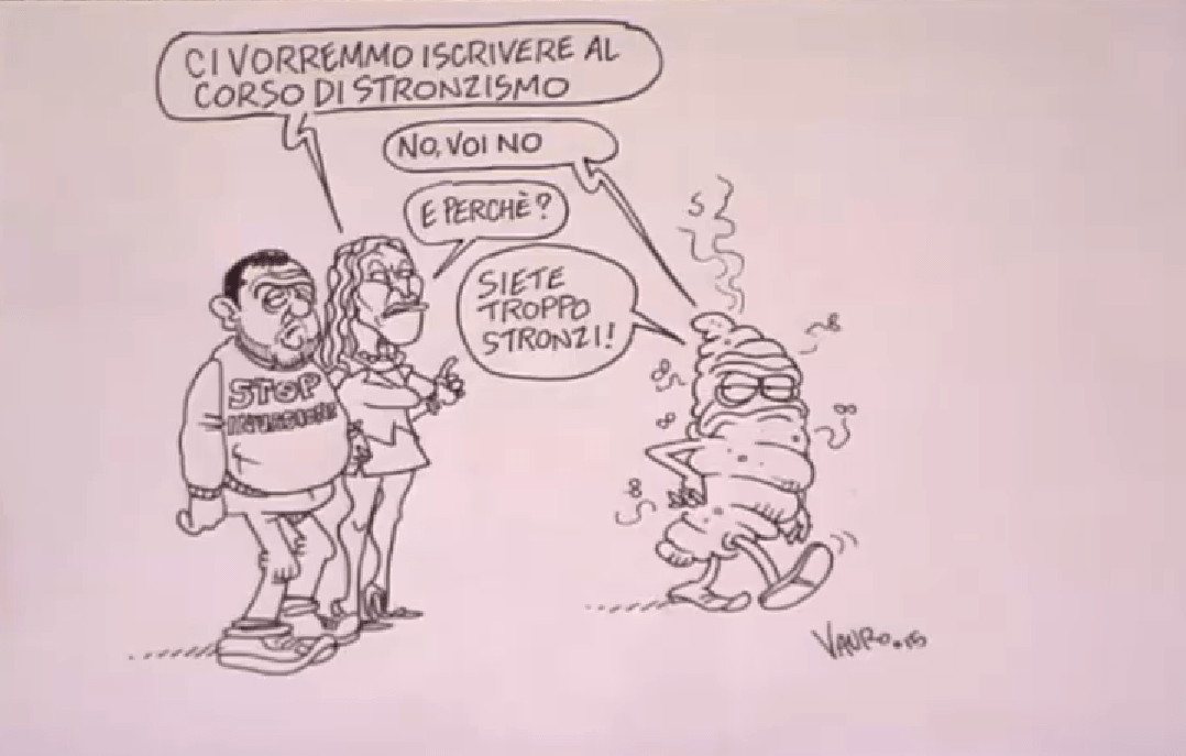 CORSO DI STRONZISMO ~ Servizio Pubblico, 23.04.2015