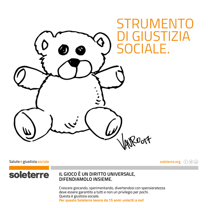Il gioco è un diritto universale, difendiamolo insieme - Soleterre