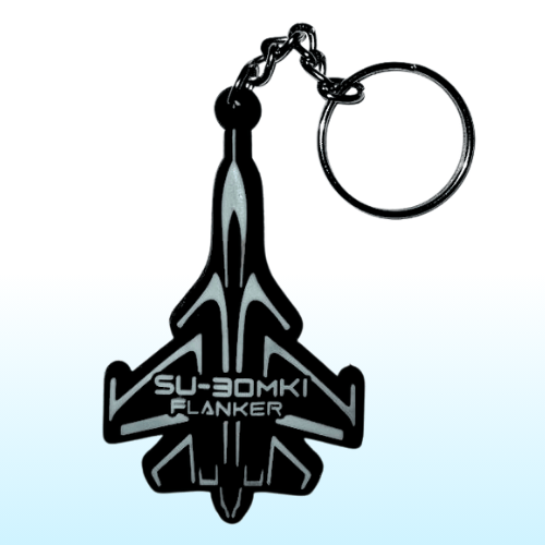 Su-30 MKI Silicon Keychain by VAYU