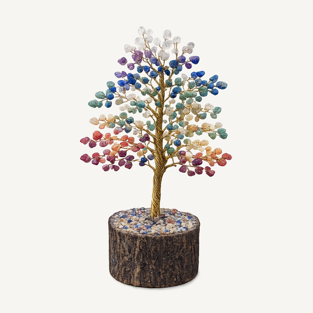 7 Chakra Gemstone Tree