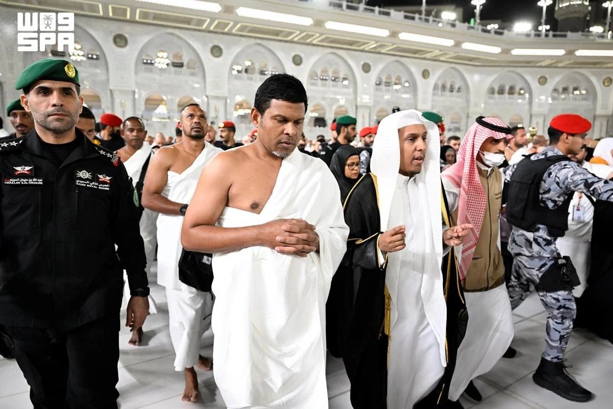 محليات السعودية: نائب رئيس جمهورية المالديف يؤدي مناسك العمرة