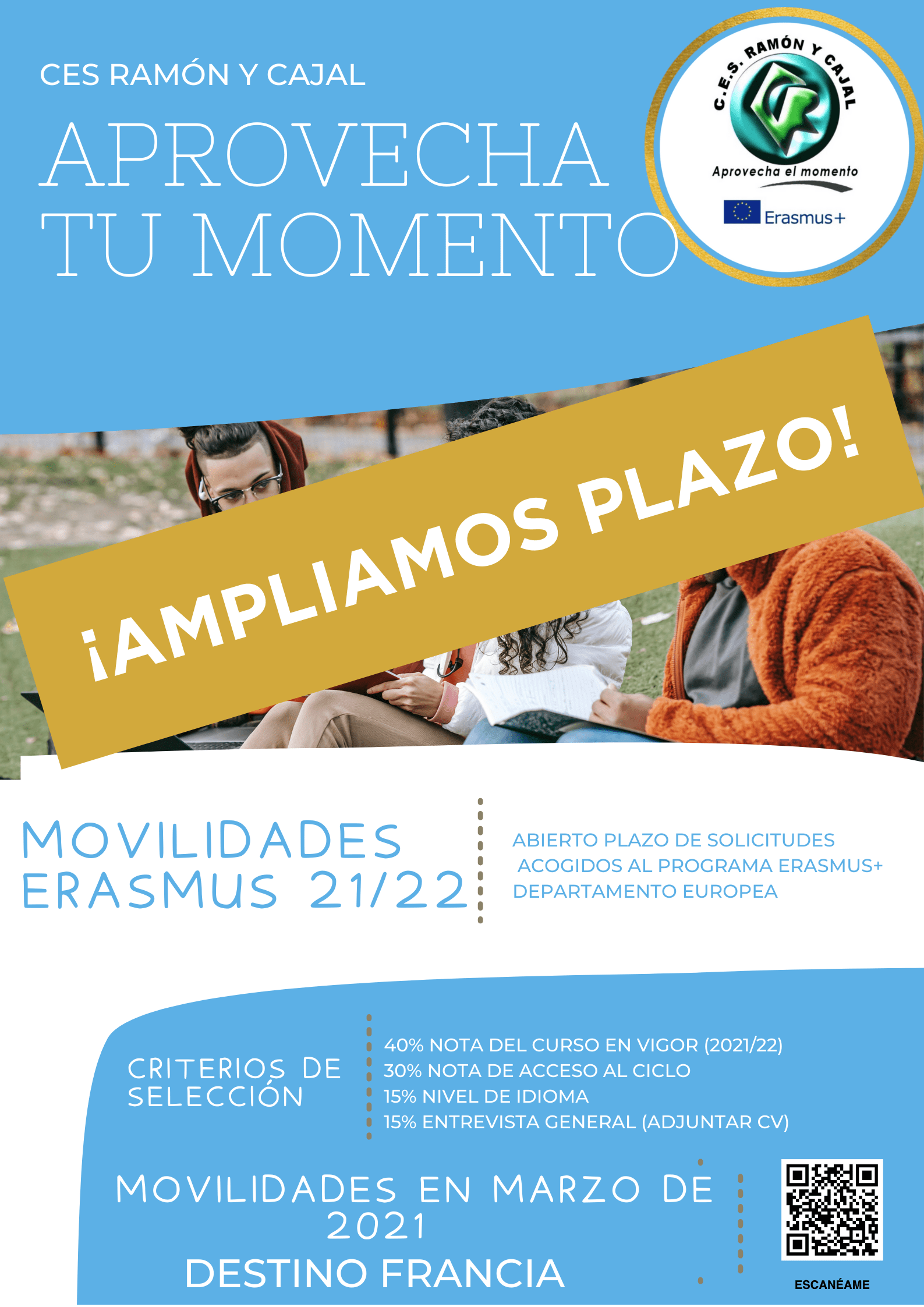 AMPLIAMOS  PLAZO  DE   SOLICITUDES