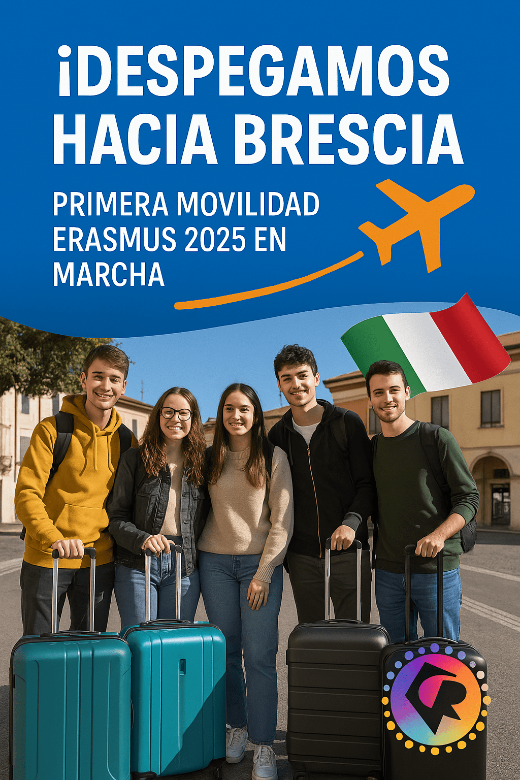 ¡Despegamos hacia Brescia! Primera movilidad Erasmus 2025 en marcha