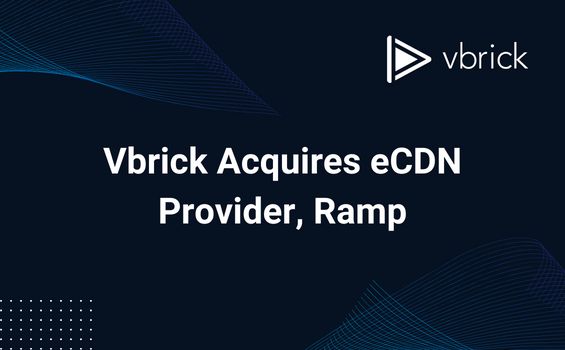 Vbrick To Acquire Ecdn Provider Ramp Progress Partners - Professional Vintage Photo - Full HD