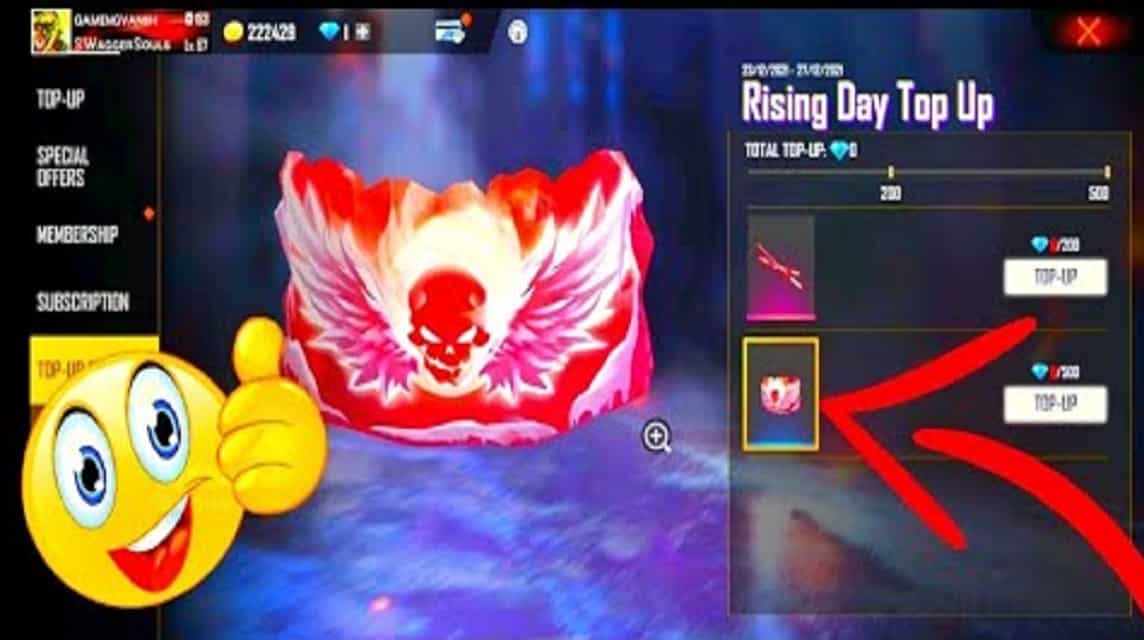 Top up diamond (dm) dan juga membership dari game garena free fire di ggshop.id dengan harga paling murah dan cara pesan paling mudah karena tidak perlu . Cara Mendapatkan Skin Gloo Wall Horns Di Free Fire
