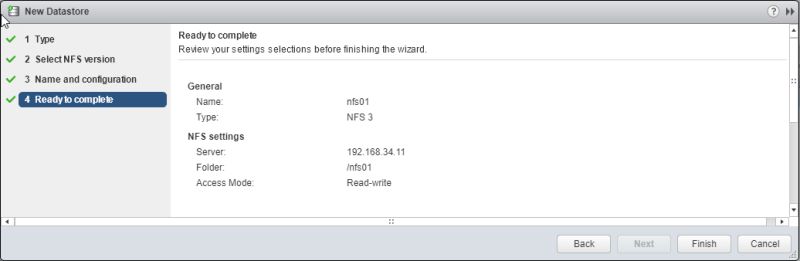 Vmware Esxi Add And Create Nfs Datastore Vgeek Tales From Real It System Administration - Download Classic Dark Design | High Resolution
