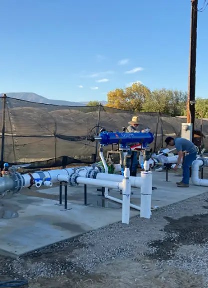 Irrigation Station with Well Pump