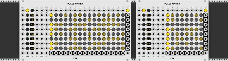 Vcv Library Vcv Pulse Matrix - Colorful Illustrations - Professional High Resolution Collection