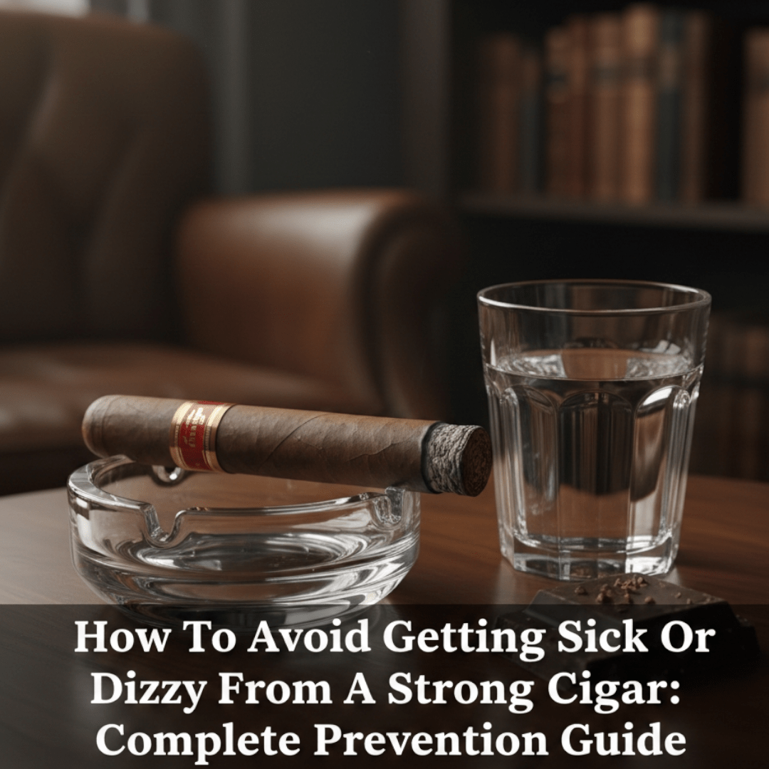 How To Avoid Getting Sick Or Dizzy From A Strong Cigar: Complete Prevention Guide