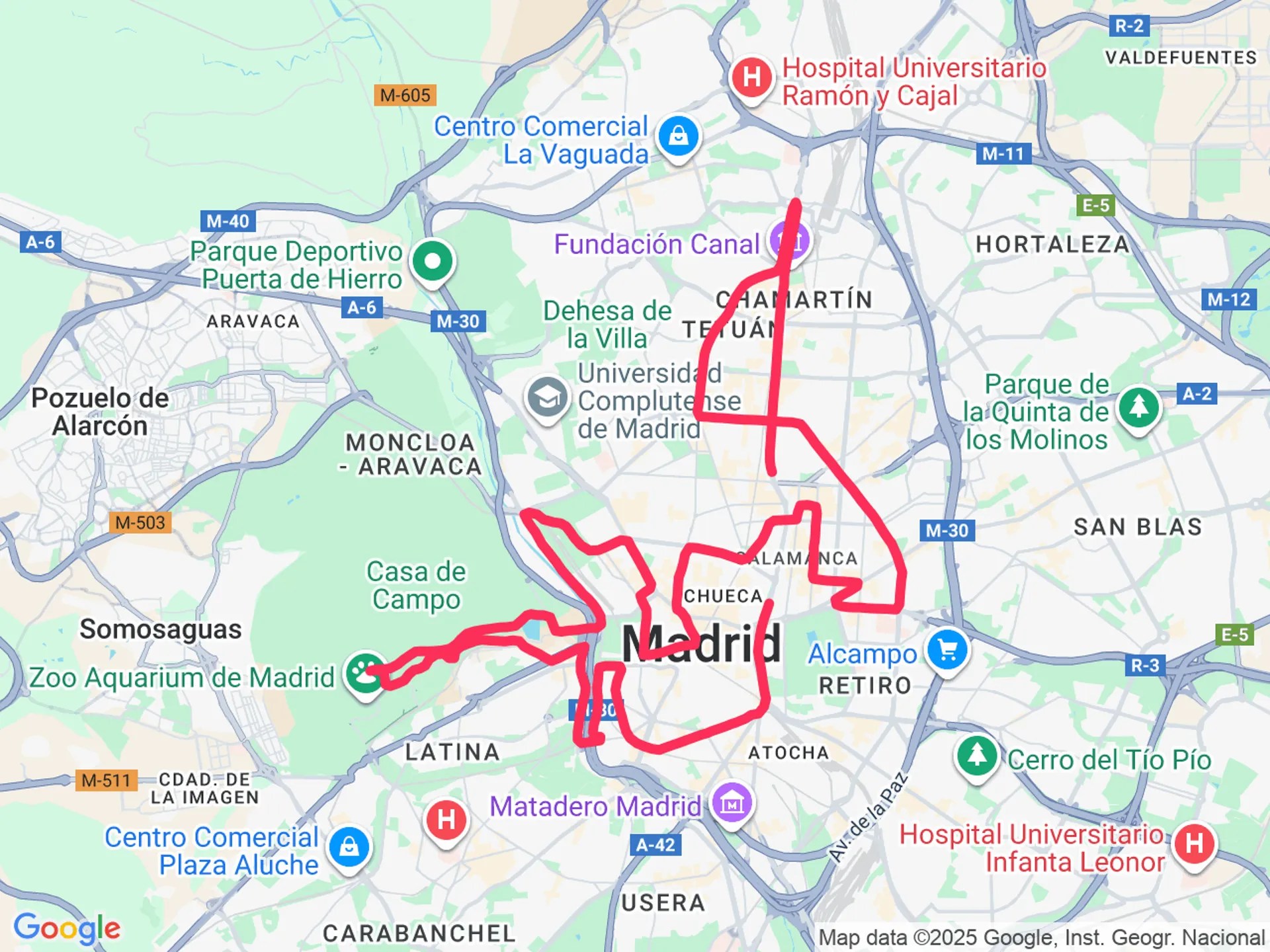 Madrid Marathon 2026 Full Results Winners Prize Money Madrid Rnr Marathon Map 2025 04 27.webp