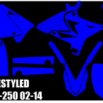 YAMAHA UFO Restyled YZ125-250 02-14